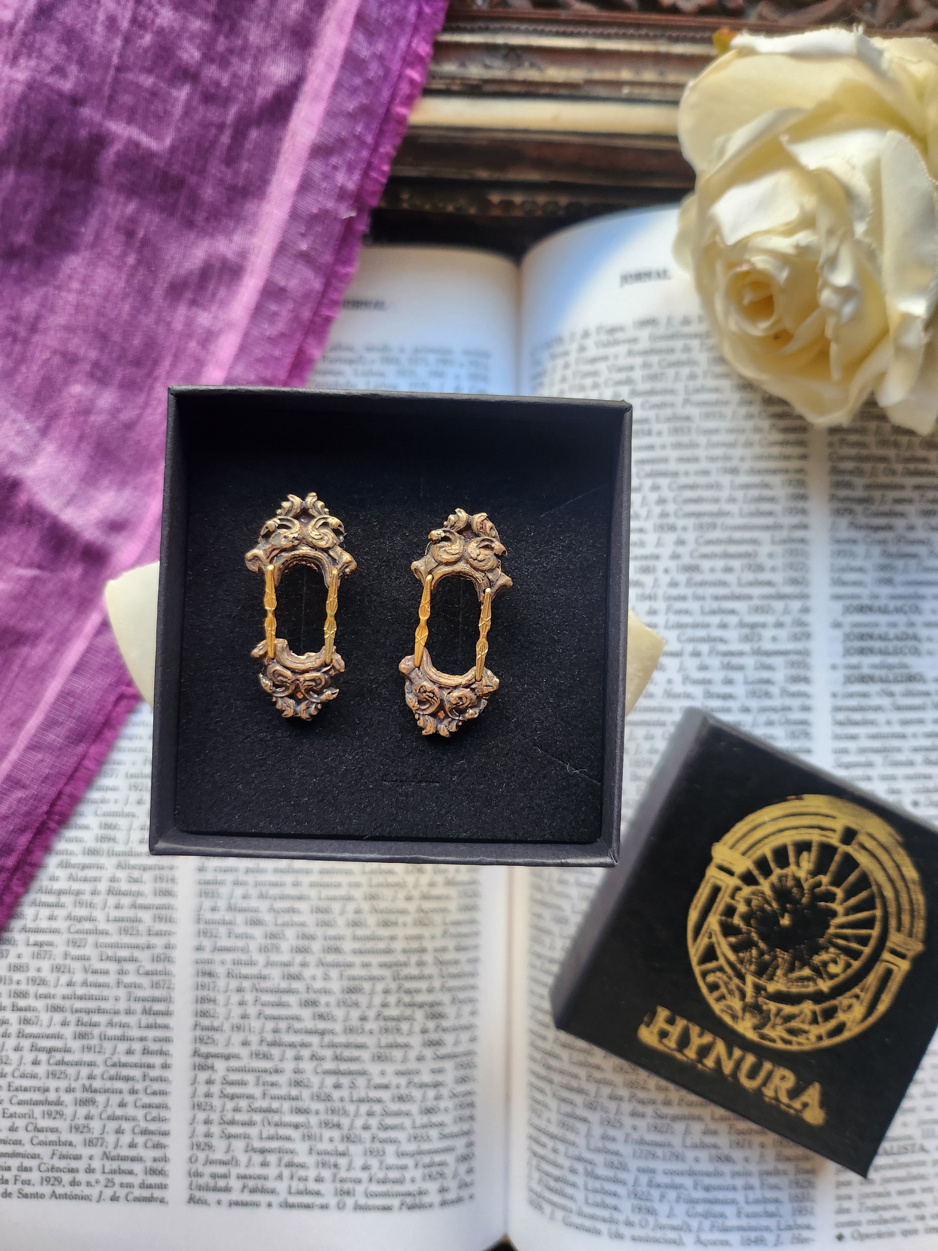 Colección Resonancia Arcana - Pendientes de botón