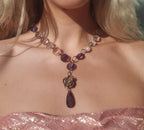 Collar Jardín de Medianoche – Collar de bronce hecho a mano