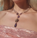 Collar Jardín de Medianoche – Collar de bronce hecho a mano