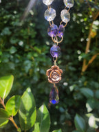 Collar Jardín de Medianoche – Collar de bronce hecho a mano