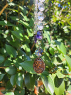 Collar de bronce hecho a mano - Talismán celestial