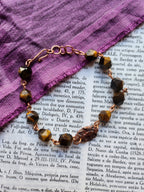 Mystic Baroque Collection - Tiger’s Eye & Copper Bracelet