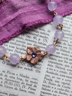 Colección Florecer Eterno - Pulsera de Amatista y Cobre