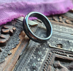 Hematite Ring Polished Band
