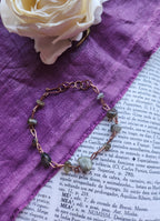 Pulsera de Labradorita y Cobre