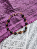 Handmade Volcanic Stone & Copper Bracelet